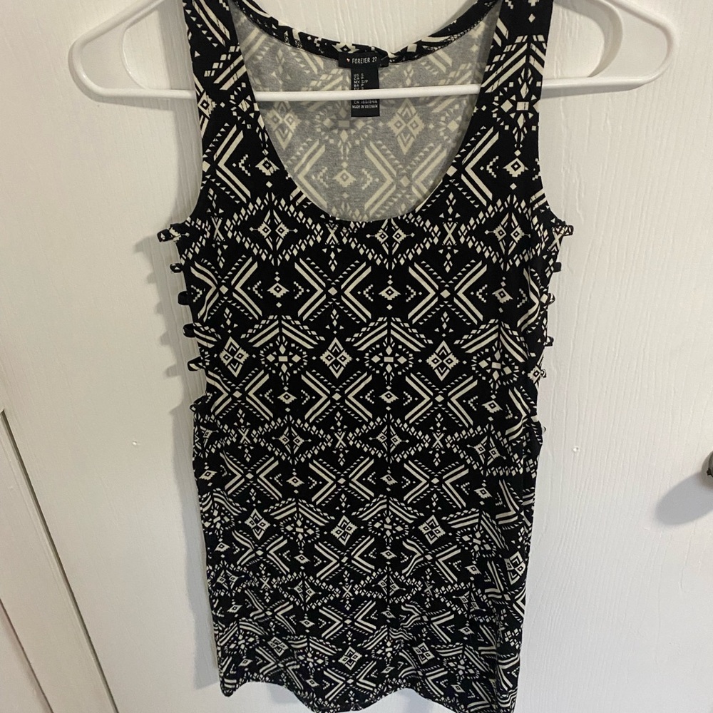 Tribal print dress